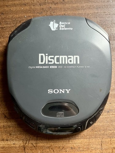 Sony discman 151 - d-151, lettore