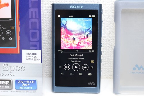 Sony a55 moonlit blue - sony, nw-a55